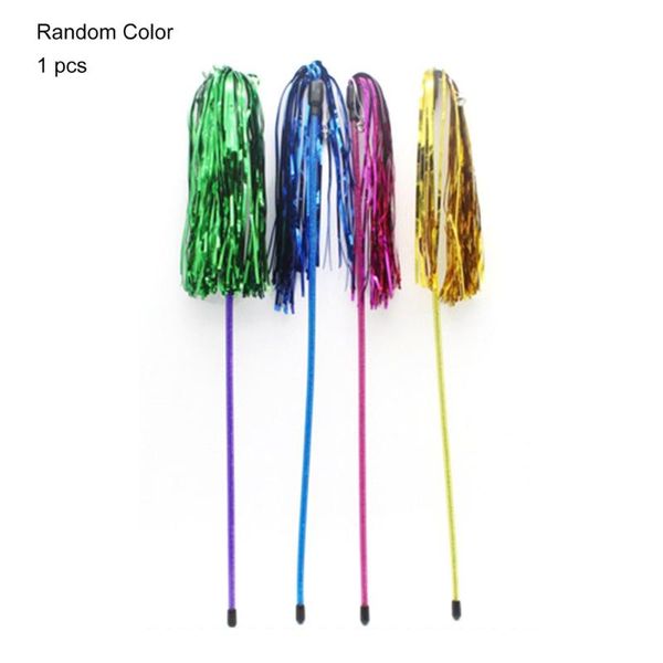 cat toys cute pet cats toy funny stick colorful wand rods interactive for jumping train aid fun
cat toys cute pet cats toy funny stick colorful wand rods interactive for jumping train aid fun