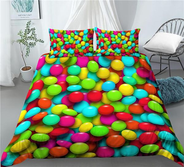bedding sets candy duvet cover 2/3 piece food quilt kids bedroom with pillowcase soft bed home bedclothes no sheet
bedding sets candy duvet cover 2/3 piece food quilt kids bedroom with pillowcase soft bed home bedclothes no sheet
