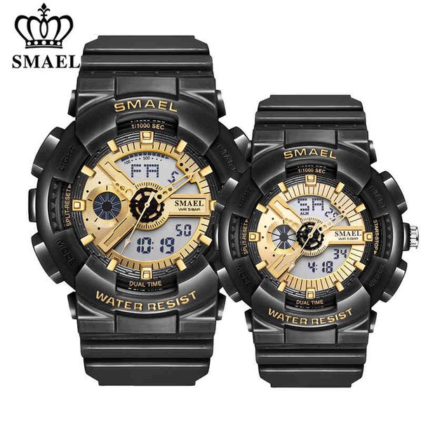 watches smael fashion couple sports watch men women luminous waterproof digital quartz mens auto date black gold wrist, Slivery;brown
watches smael fashion couple sports watch men women luminous waterproof digital quartz mens auto date black gold wrist, Slivery;brown