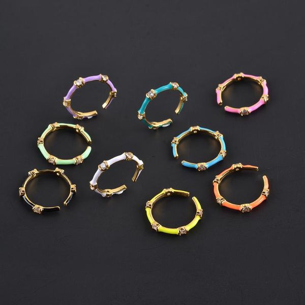 wedding rings kkbead colorful neon enamel gold plate band ring for women micro pave cz stack finger crystal zircon stone anillos, Slivery;golden
wedding rings kkbead colorful neon enamel gold plate band ring for women micro pave cz stack finger crystal zircon stone anillos, Slivery;golden