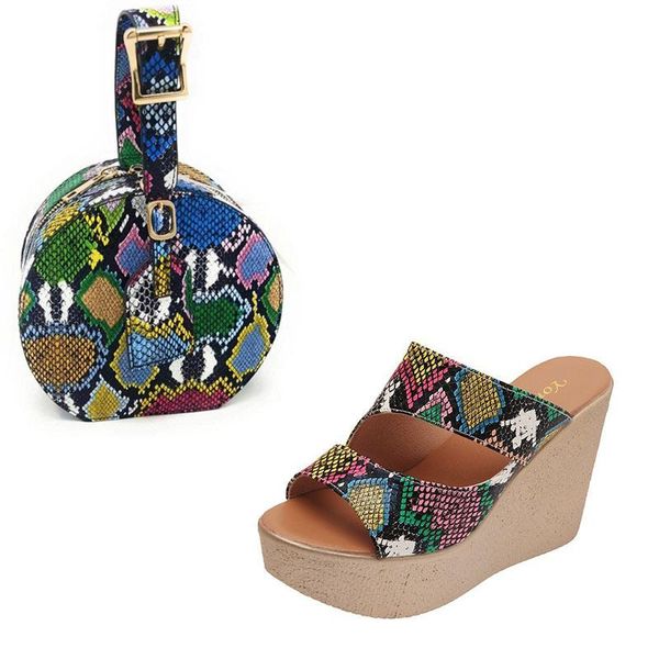 snake print slides and purse set fashion shoes high heels platform wedges sandals for women tacones mujer buty na koturnieterlik slippers, Black
snake print slides and purse set fashion shoes high heels platform wedges sandals for women tacones mujer buty na koturnieterlik slippers, Black