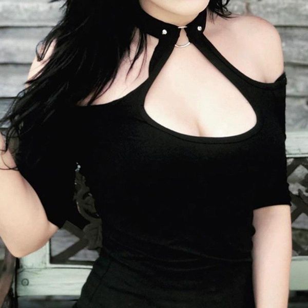 black t shirt women summer casual short sleeve t-shirt womens loose halter streetwear harajuku ladies elasticity tee women's, White
black t shirt women summer casual short sleeve t-shirt womens loose halter streetwear harajuku ladies elasticity tee women's, White