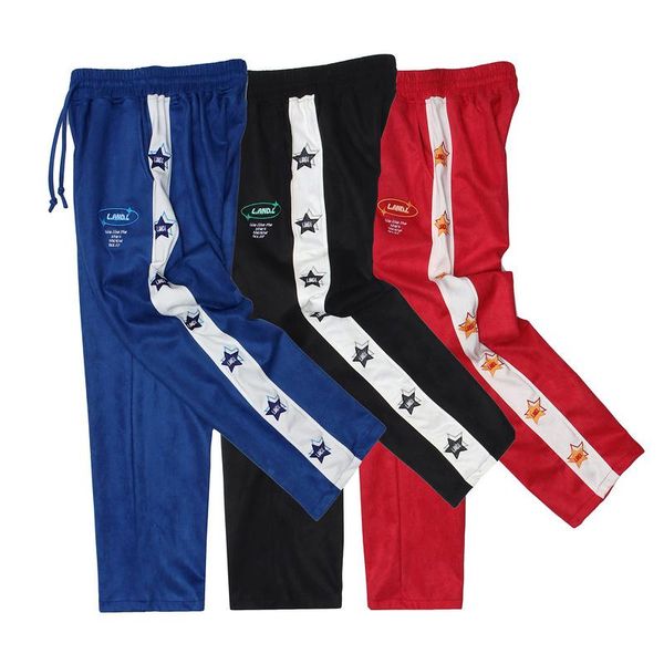 men's pants mens star embroidery sweatpants patchwork optional streetwear casual trousers retro oversized baggy cozy, Black
men's pants mens star embroidery sweatpants patchwork optional streetwear casual trousers retro oversized baggy cozy, Black