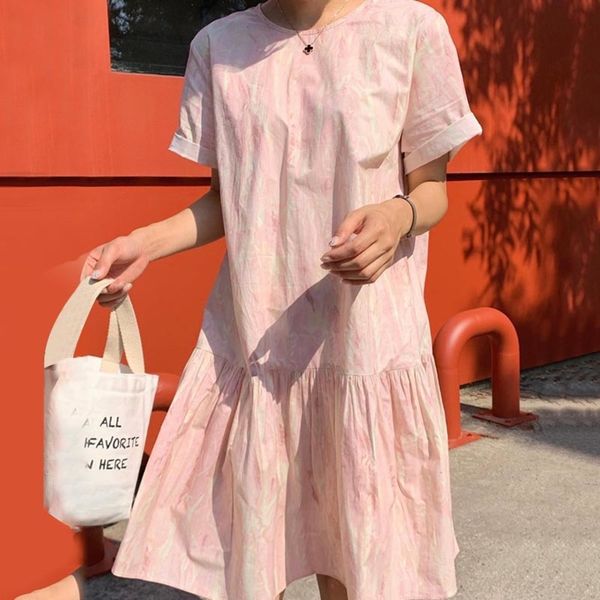 casual dresses dress women clothessouth korea summer age reduction sweet round neck halo dye design loose and versatile short sleeve doll wn, Black;gray
casual dresses dress women clothessouth korea summer age reduction sweet round neck halo dye design loose and versatile short sleeve doll wn, Black;gray