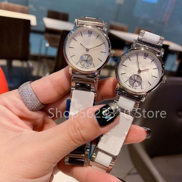 wristwatches 30mm luxury cz quartz wristwatch multi-function waterproof clock female white black ceramic watch mother of pearl dial watches, Slivery;brown
wristwatches 30mm luxury cz quartz wristwatch multi-function waterproof clock female white black ceramic watch mother of pearl dial watches, Slivery;brown