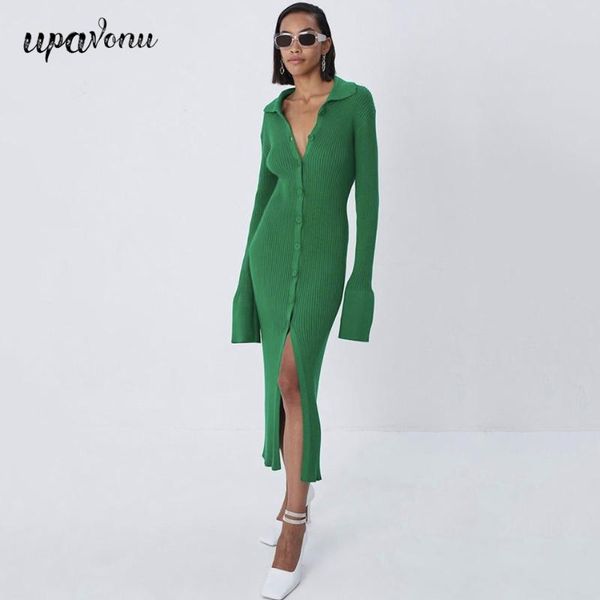 casual dresses high street women's single-breasted stretch split sweater dress elegant bodycon evening party long 2021, Black;gray
casual dresses high street women's single-breasted stretch split sweater dress elegant bodycon evening party long 2021, Black;gray