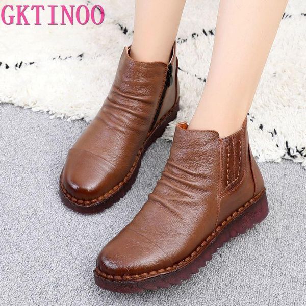 fashion winter women shoes woman genuine leather flat ankle boots waterproof wedge warm, Black
fashion winter women shoes woman genuine leather flat ankle boots waterproof wedge warm, Black