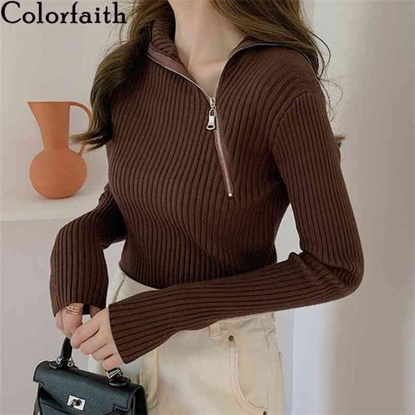 women's knitwears autumn winter slim warm turtleneck pullover minimalist zipper bottomings lady sw6082 210427, Black
women's knitwears autumn winter slim warm turtleneck pullover minimalist zipper bottomings lady sw6082 210427, Black