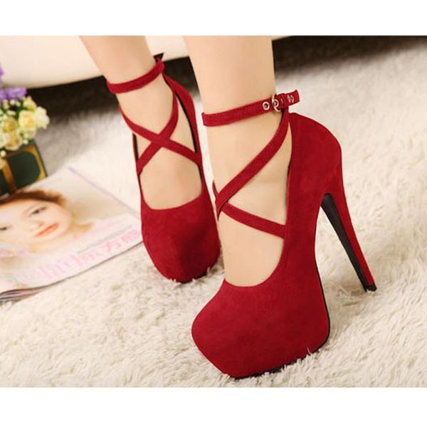dress shoes fashion high-heeled woman pumps wedding party platform women high heels 11cm suede black 8size
dress shoes fashion high-heeled woman pumps wedding party platform women high heels 11cm suede black 8size