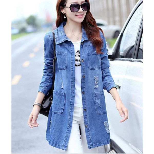 women's trench coats women denim jackets outerwear coat spring loose broken hole casual female cowboy jacket plus size 252, Tan;black
women's trench coats women denim jackets outerwear coat spring loose broken hole casual female cowboy jacket plus size 252, Tan;black