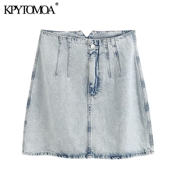 women chic fashion faded-effect denim mini skirt vintage high waist zipper fly female skirts faldas mujer 210416, Black
women chic fashion faded-effect denim mini skirt vintage high waist zipper fly female skirts faldas mujer 210416, Black