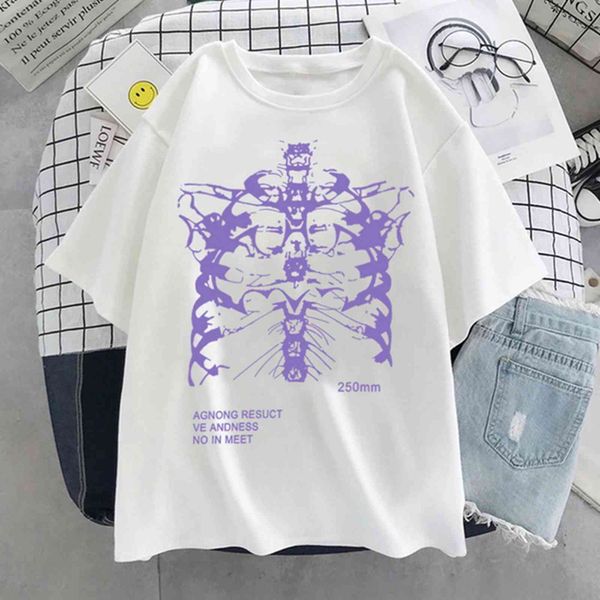 hip hop women's short sve t-shirt, street cloth with skull, retro, everyday style, punk, large, White
hip hop women's short sve t-shirt, street cloth with skull, retro, everyday style, punk, large, White