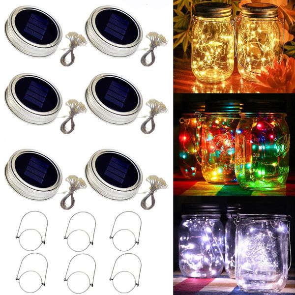 solar lamps mason jar lights, 6 pack fairy star firefly lids lights for wedding patio garden lanterns table decor
solar lamps mason jar lights, 6 pack fairy star firefly lids lights for wedding patio garden lanterns table decor