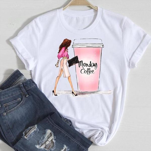 and women short sleeve men t shirt coffee camisetas 90s cartoon summer female tshirts fashion clothes graphic lady print, White;black
and women short sleeve men t shirt coffee camisetas 90s cartoon summer female tshirts fashion clothes graphic lady print, White;black