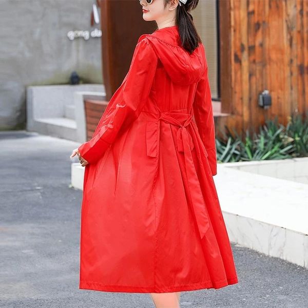 women's trench coats 2021 summer korean version super fairy sunscreen clothing long fashion ice silk breathable windbreaker jackets, Tan;black
women's trench coats 2021 summer korean version super fairy sunscreen clothing long fashion ice silk breathable windbreaker jackets, Tan;black
