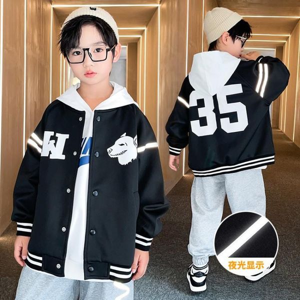 jackets children clothes boys spring autumn jacket kids reflective cartoon baseball uniform outerwear teenagers casual loose coat 5-16y, Blue;gray
jackets children clothes boys spring autumn jacket kids reflective cartoon baseball uniform outerwear teenagers casual loose coat 5-16y, Blue;gray