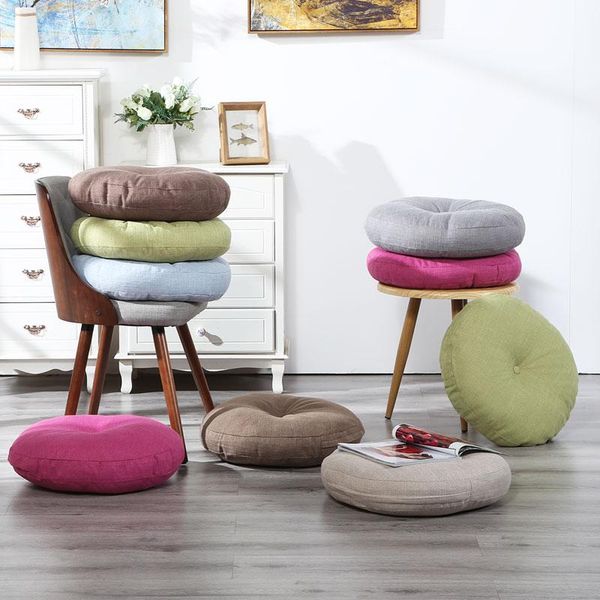 cushion/decorative pillow balcony japanese style tatami linen solid color cushion thick round fabric bay window mat yoga floor removable was
cushion/decorative pillow balcony japanese style tatami linen solid color cushion thick round fabric bay window mat yoga floor removable was