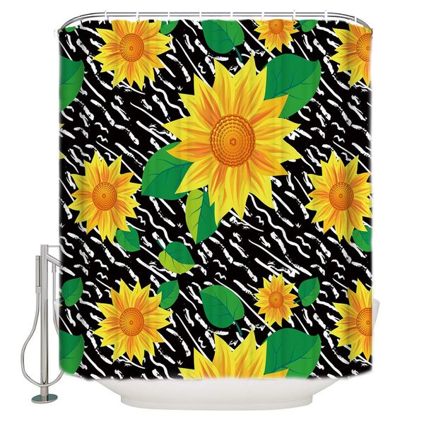 cute farimhouse shower curtain for bathroom & bathtub black and white bright sunflower bathroom curtains set,waterproof fabric
cute farimhouse shower curtain for bathroom & bathtub black and white bright sunflower bathroom curtains set,waterproof fabric