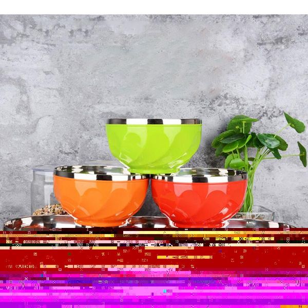 bowls stainless steel rice bowl double-layer anti-scald anti-fall insulation color dinner 13 / 15cm salad ramen
bowls stainless steel rice bowl double-layer anti-scald anti-fall insulation color dinner 13 / 15cm salad ramen