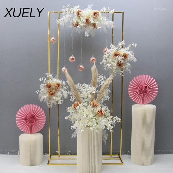 decorative flowers & wreaths 40/75cm diy wedding flower wall arrangement supplies silk peonies rose artificial row decor iron arch backdrop1
decorative flowers & wreaths 40/75cm diy wedding flower wall arrangement supplies silk peonies rose artificial row decor iron arch backdrop1