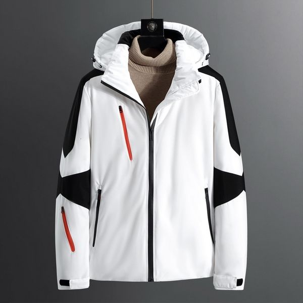 men's fall winter windproof warm coat white duck down jacket hooded thick male fashion casual clothing outerwear, Black
men's fall winter windproof warm coat white duck down jacket hooded thick male fashion casual clothing outerwear, Black