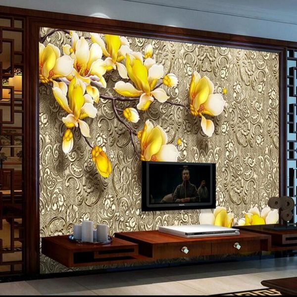 shuhiko custom large fresco color carving magnolia metal pattern texture tv background wall wallpaper papel de parede wallpapers
shuhiko custom large fresco color carving magnolia metal pattern texture tv background wall wallpaper papel de parede wallpapers