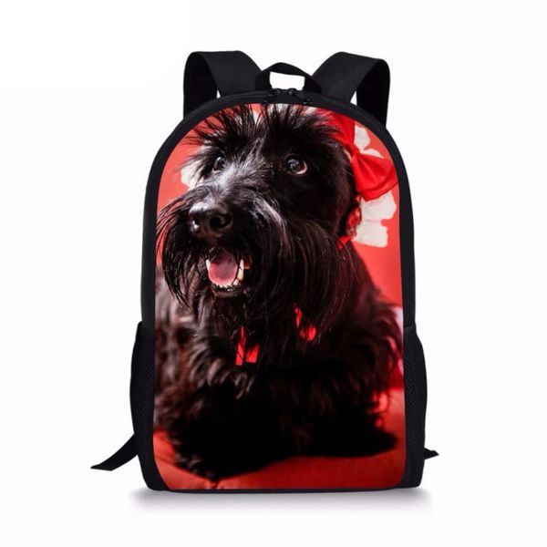 cute 3d animal scottish terrier dog print school bags for teen girls boys casual children bookbags lap-backpackssumka
cute 3d animal scottish terrier dog print school bags for teen girls boys casual children bookbags lap-backpackssumka