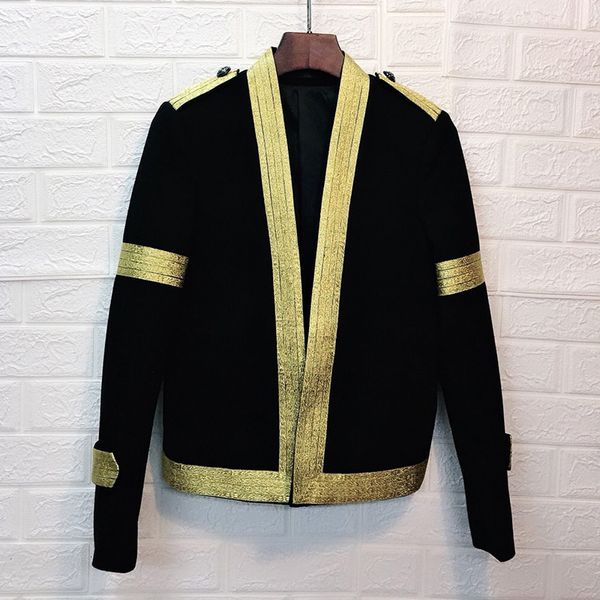 men's suits & blazers loose hip hop men's jacket, fashion autumn clothes, evening hair style, personality, White;black
men's suits & blazers loose hip hop men's jacket, fashion autumn clothes, evening hair style, personality, White;black