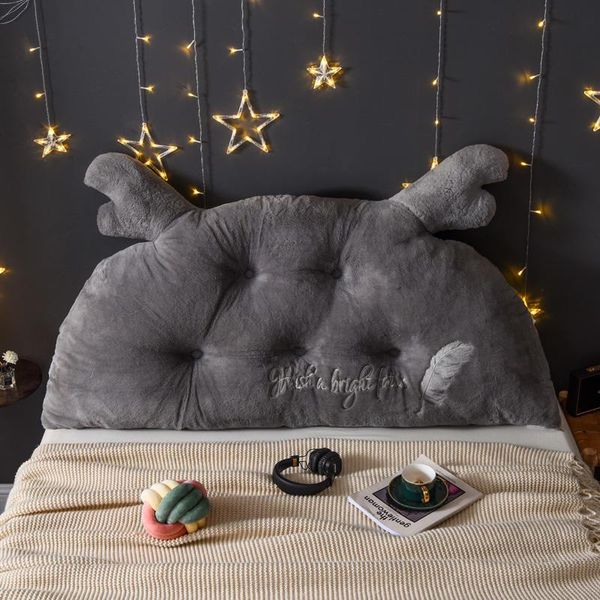 velvet antlers bed with large backrest, multi-color and multi-size pillows at home as a birthday gift for friends family pillow
velvet antlers bed with large backrest, multi-color and multi-size pillows at home as a birthday gift for friends family pillow