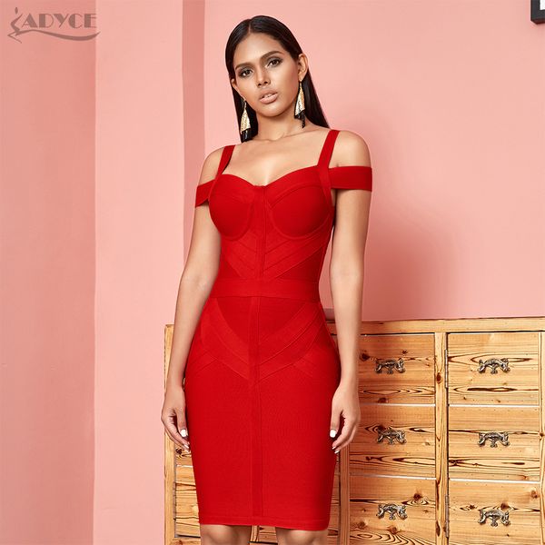 adyce off shoulder sleeveless bodycon bandage dress for women red spaghetti strap club dress celebrity evening party dress, Black;gray
adyce off shoulder sleeveless bodycon bandage dress for women red spaghetti strap club dress celebrity evening party dress, Black;gray