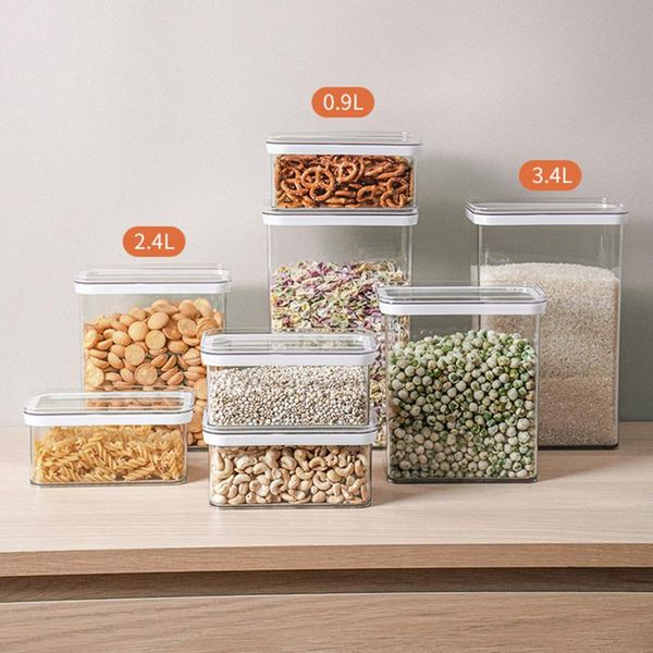 storage bottles & jars kitchen rectangle transparent sealed jar, creative large capacity moisture proof cereal dried fruit cabinet hanging b
storage bottles & jars kitchen rectangle transparent sealed jar, creative large capacity moisture proof cereal dried fruit cabinet hanging b