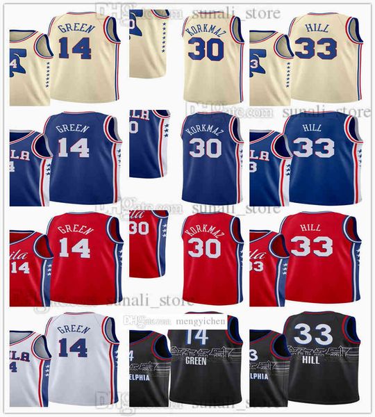 2021 basketball jersey danny 14 green 30 furkan korkmaz 33 george hill city black earned cream blue red white color sports shirts, Black;red
2021 basketball jersey danny 14 green 30 furkan korkmaz 33 george hill city black earned cream blue red white color sports shirts, Black;red