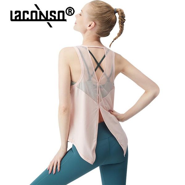yoga outfit laconso ins cross-border quick-drying mesh fitness blouse loose and breathable running sports vest sleeveless t-shirt
yoga outfit laconso ins cross-border quick-drying mesh fitness blouse loose and breathable running sports vest sleeveless t-shirt