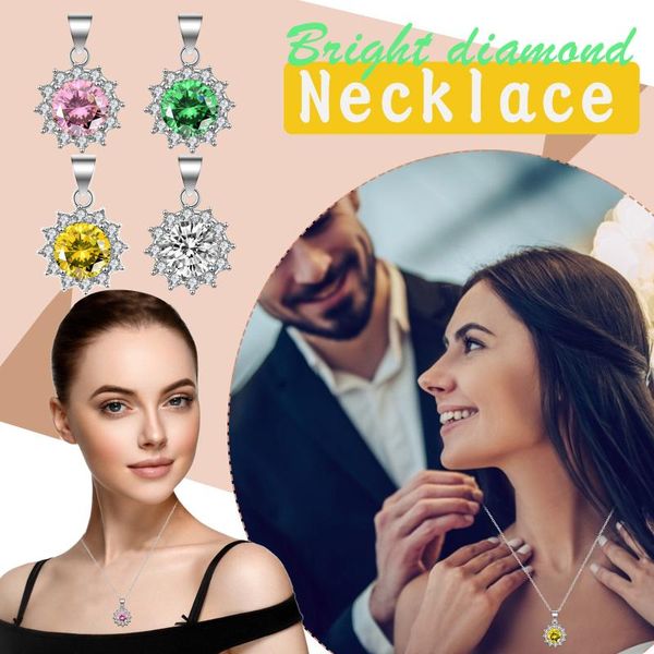 pendant necklaces classic sun flower shape multi-color crystal necklace clavicle chain for girlfriend gift accessories 21705, Silver
pendant necklaces classic sun flower shape multi-color crystal necklace clavicle chain for girlfriend gift accessories 21705, Silver