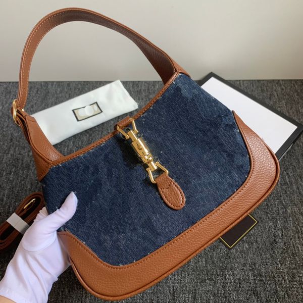 underarm bag women handbags purse fashion denim canvas patchwork color hardware buckle interior zipper removable shoulder strap m636706
underarm bag women handbags purse fashion denim canvas patchwork color hardware buckle interior zipper removable shoulder strap m636706