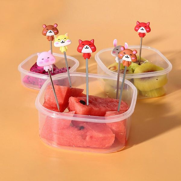 forks mini stainless steel cartoon kids fruit children snack cake dessert toothpick bento lunches party decor
forks mini stainless steel cartoon kids fruit children snack cake dessert toothpick bento lunches party decor