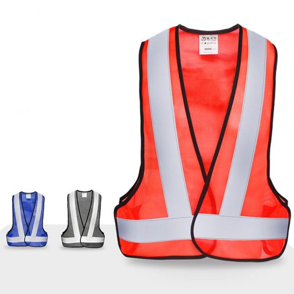 men's vests outdoor night riding running reflective vest sports makes walking cycling and other safer d30, Black;white
men's vests outdoor night riding running reflective vest sports makes walking cycling and other safer d30, Black;white