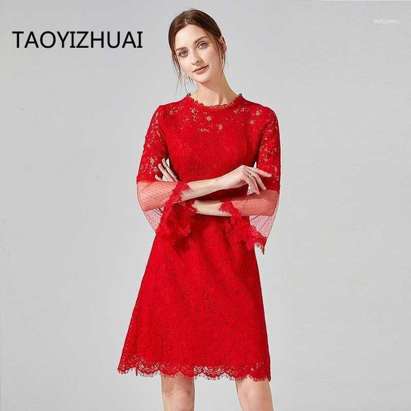casual dresses taoyizhuai midi dress round neck three quarter flare sleeves hollow out above knee length festival party dress1, Black;gray
casual dresses taoyizhuai midi dress round neck three quarter flare sleeves hollow out above knee length festival party dress1, Black;gray
