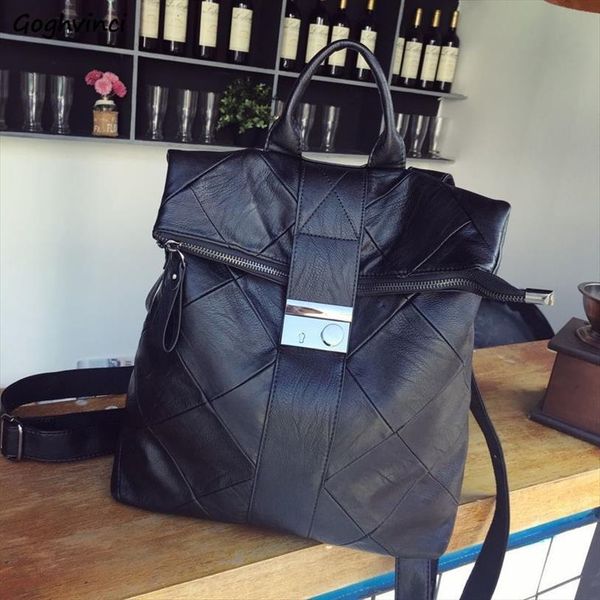 backpacks women pu leather casual office ladies simple modern stylish large capacity waterproof ulzzang soft all match
backpacks women pu leather casual office ladies simple modern stylish large capacity waterproof ulzzang soft all match
