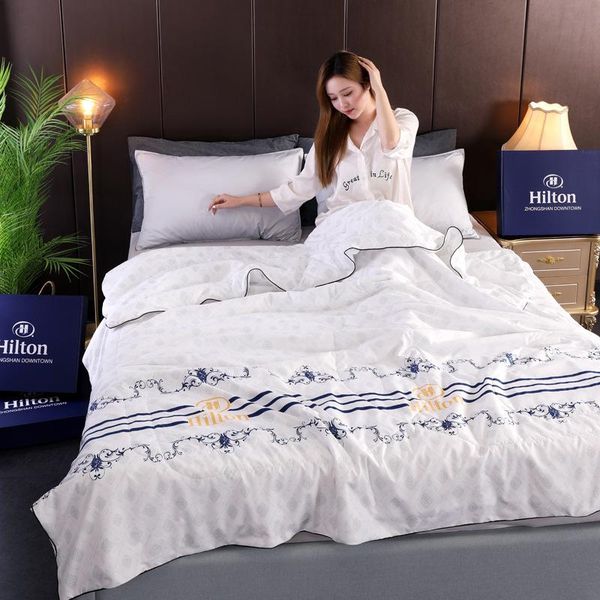 comforters & sets hilton summer quilt soft skin-friendly cool air-conditioned company gift box
comforters & sets hilton summer quilt soft skin-friendly cool air-conditioned company gift box