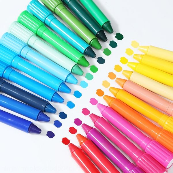 M74 12 pen brushcolorful 36 color water soluble rotary brush crayon oil stick painting pens children's painting stick student, Black;red
M74 12 pen brushcolorful 36 color water soluble rotary brush crayon oil stick painting pens children's painting stick student, Black;red