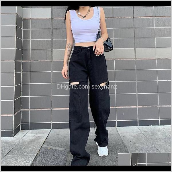 womens clothing apparel drop delivery high waist hollow jeans women spring autumn 2021 korean version loose and thin zipper hole draping str, Blue
womens clothing apparel drop delivery high waist hollow jeans women spring autumn 2021 korean version loose and thin zipper hole draping str, Blue