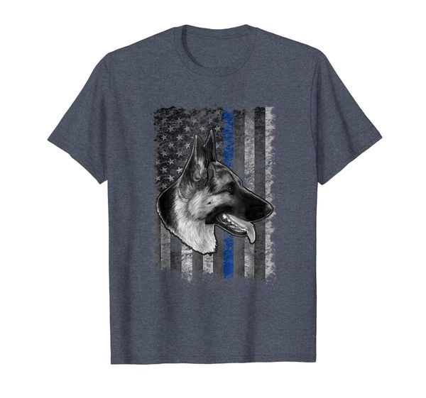 Thin Blue Line German Shepherd Police Dog K9 T-Shirt, Mainly pictures 
Thin Blue Line German Shepherd Police Dog K9 T-Shirt, Mainly pictures