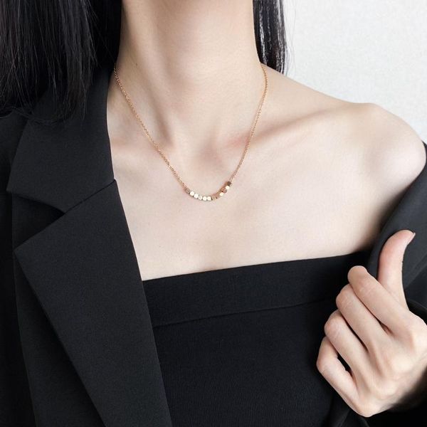 pendant necklaces ins joker titanium steel cold wind geometric squares necklace light luxury stainless clavicle female hip-hop, Silver
pendant necklaces ins joker titanium steel cold wind geometric squares necklace light luxury stainless clavicle female hip-hop, Silver