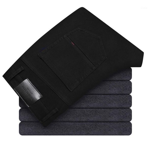 men's jeans 2021 sulee men warm loose fit elasticity skinny black fashion casual thick denim pants trousers male brand clothes, Blue
men's jeans 2021 sulee men warm loose fit elasticity skinny black fashion casual thick denim pants trousers male brand clothes, Blue