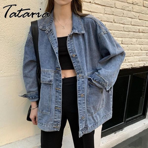 women's jackets vintage denim autumn coats for women 2021 classic pocket long sleeve casual coat ang jacket girls loose outerwear, Black;brown
women's jackets vintage denim autumn coats for women 2021 classic pocket long sleeve casual coat ang jacket girls loose outerwear, Black;brown