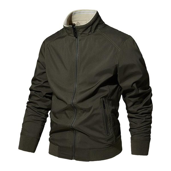 men's jackets autumn and winter outdoor casual trend plus size fashion double-sided outerwear & coats, Black;brown
men's jackets autumn and winter outdoor casual trend plus size fashion double-sided outerwear & coats, Black;brown