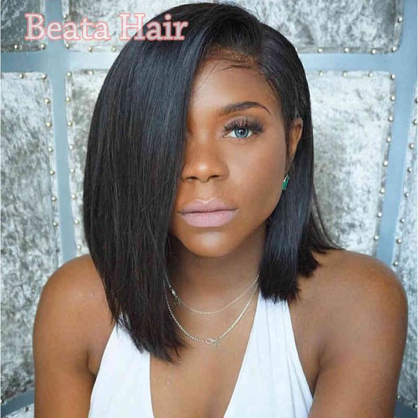 virgin brazilian front wig glueless full lace unprocessed human hair short bob wigs for black women, Black;brown
virgin brazilian front wig glueless full lace unprocessed human hair short bob wigs for black women, Black;brown