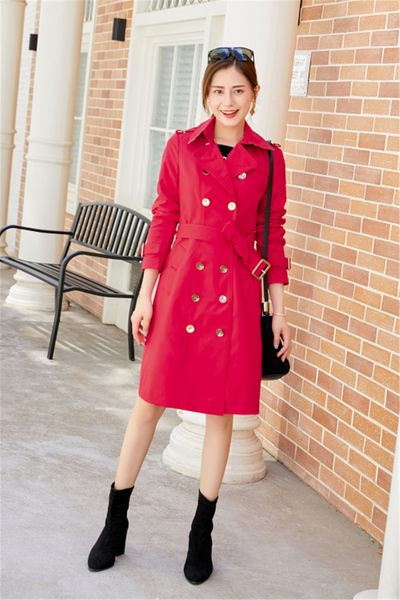 women's trench coats long classic windbreaker waterproof british high-end english style autumn winter gabadian solid color size coat k8, Tan;black
women's trench coats long classic windbreaker waterproof british high-end english style autumn winter gabadian solid color size coat k8, Tan;black