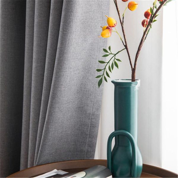 curtain & drapes textured linen 100% blackout curtains for living room bedroom grey waterproof thermal insulated window treatment
curtain & drapes textured linen 100% blackout curtains for living room bedroom grey waterproof thermal insulated window treatment